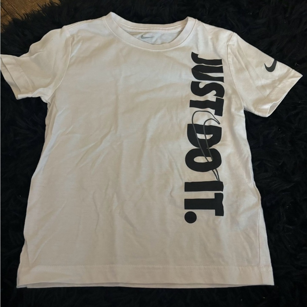 Nike White Short Sleeve Tee Just Do It